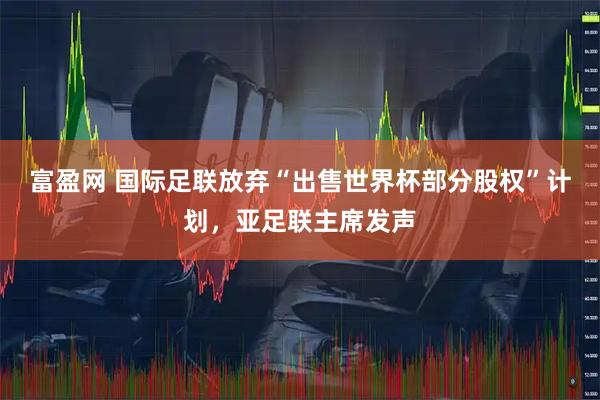 富盈网 国际足联放弃“出售世界杯部分股权”计划，亚足联主席发声
